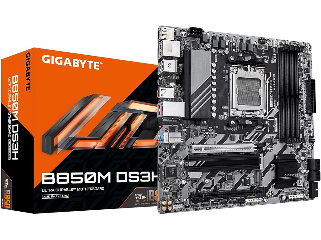 Gigabyte B850M DS3H AM5 matična ploča sa DDR5 podrškom i M.2 slotovima