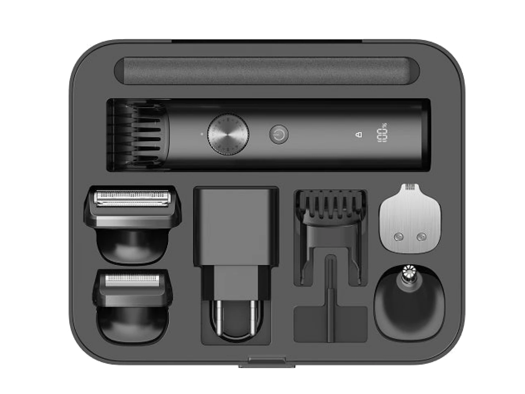 Xiaomi Grooming Kit PRO set za njegu brade i kose sa dodatnim glavama i putnom torbicom