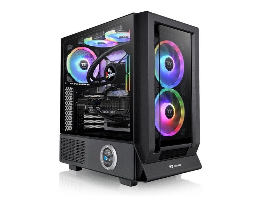 Thermaltake Ceres 350 MX crno kućište sa ARGB ventilatorima i BTF podrškom