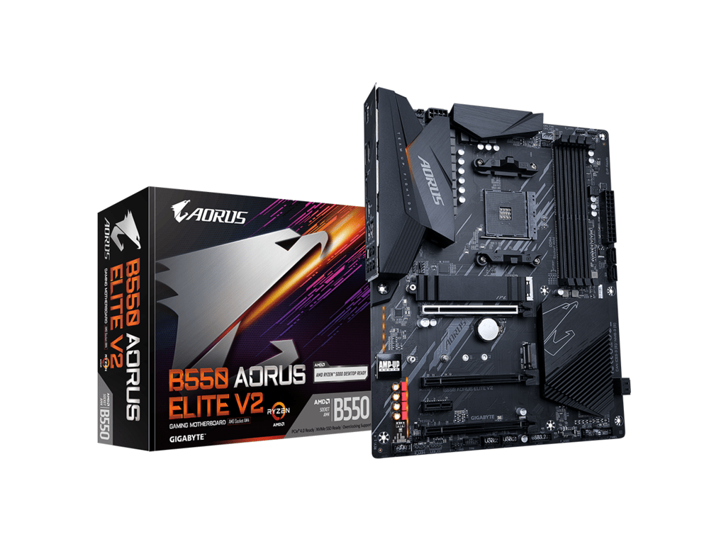 Gigabyte B550 AORUS ELITE V2 matična ploča sa AM4 soketom i RGB osvetljenjem
