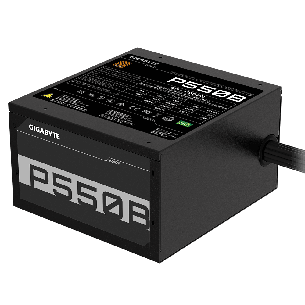 Gigabyte PSU 550W 80+ Bronze napajanje sa SATA i PCIe konektorima