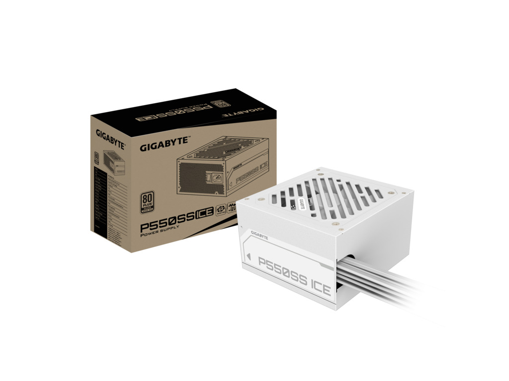 Gigabyte PSU 550W Silver napojna jedinica u bijeloj boji