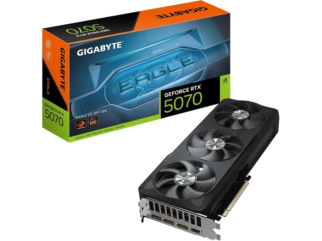 Gigabyte 5070 Eagle OC SFF grafička kartica sa 12GB GDDR7 memorije i LED osvetljenjem