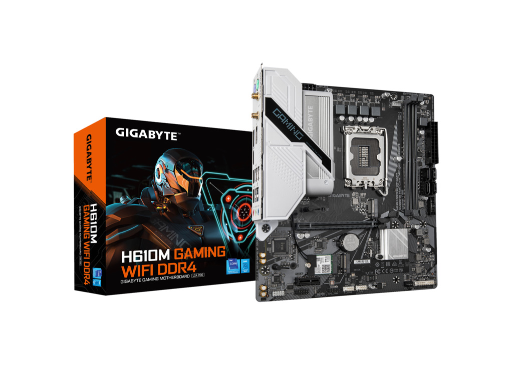 Gigabyte H610M Gaming WF DDR4 matična ploča sa LGA 1700 soketom i RGB osvetljenjem