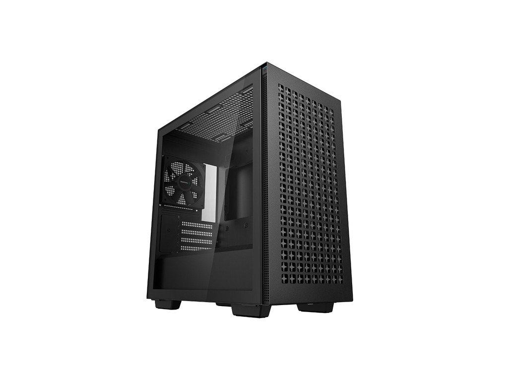 DeepCool CH370 Black kućište sa mATX/Mini-ITX podrškom i 120mm ventilatorom