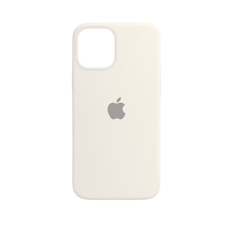 Bijela zaštitna maska za iPhone 14 Plus na bijeloj površini
