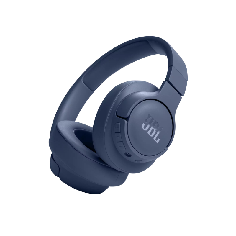 Plave bežične JBL TUNE 720BT slušalice sa on-ear dizajnom