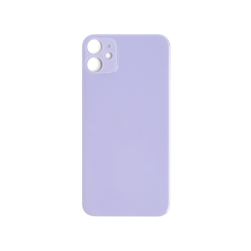 Ljubičasti poklopac baterije za iPhone 11 sa velikim otvorom