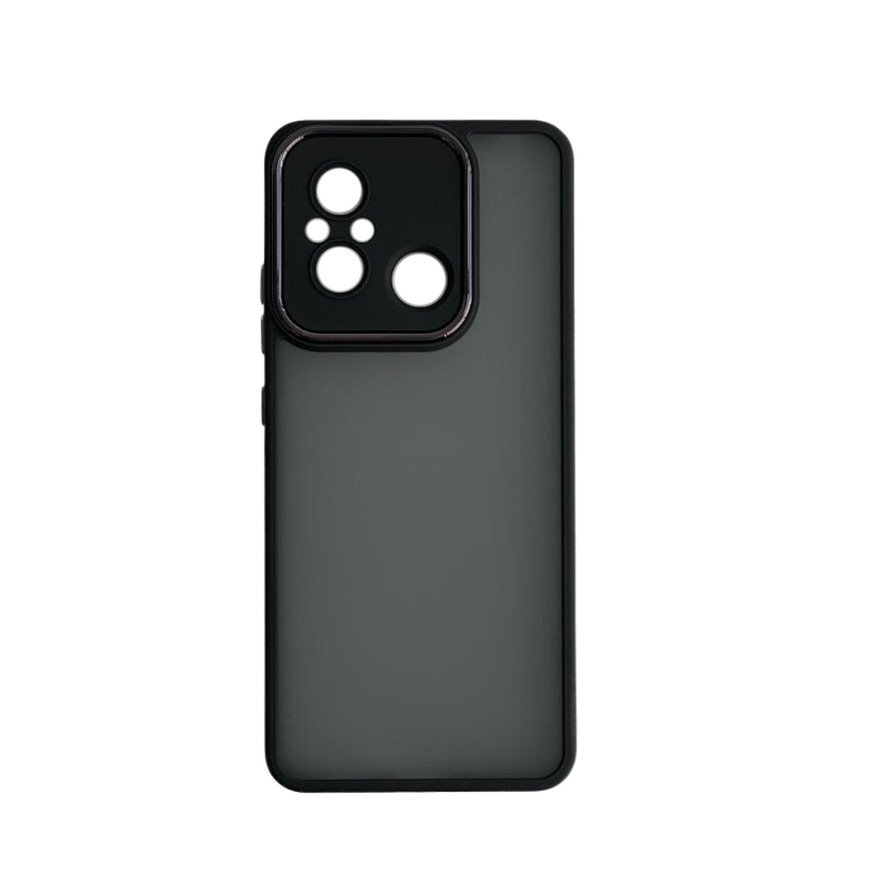 Crna silikonska maska za Xiaomi Redmi 12C