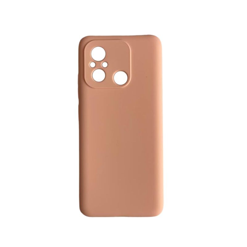 Silikonska maska za Xiaomi Redmi 12C u puder nijansi