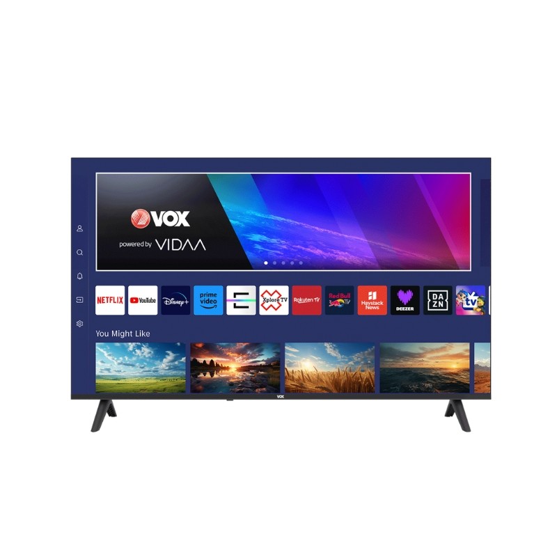 VOX 50VDU683B 50-inčni 4K Ultra HD LED televizor s frameless dizajnom