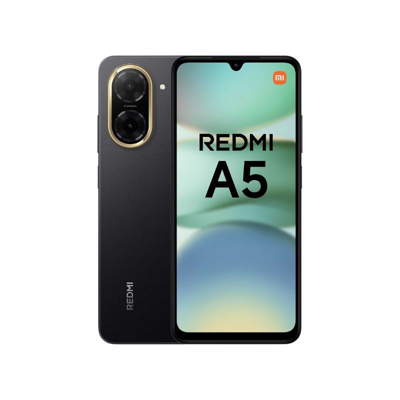 Xiaomi Redmi A5 3GB 64GB Midnight Black pametni telefon sa velikim ekranom i AI kamerom
