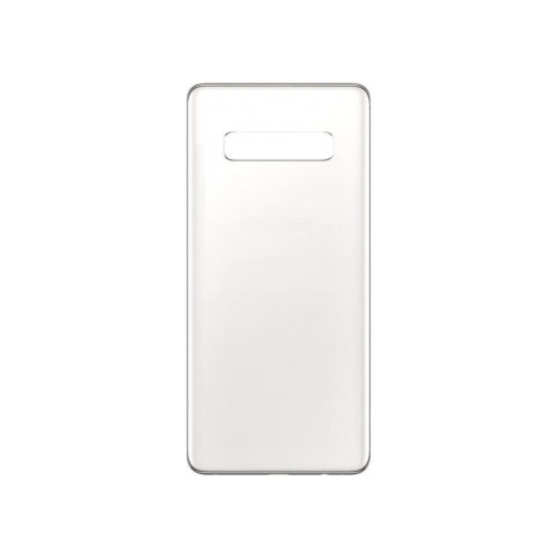 Bijeli zadnji poklopac sa staklom kamere za Samsung S10+