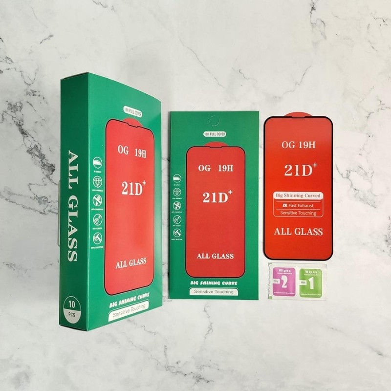 Zaštitno staklo za Xiaomi Redmi Note 13 4G, Full Rub 21D, transparentno i otporno na ogrebotine