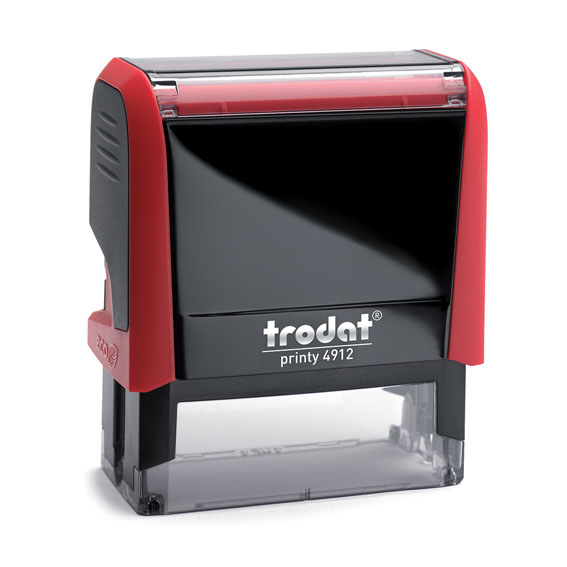 Crveni automatski pečat TROD model 4912 P4