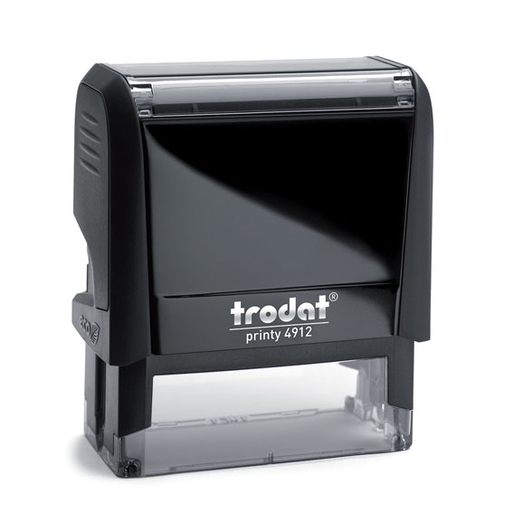 Crni automatski pečat TROD model 4912
