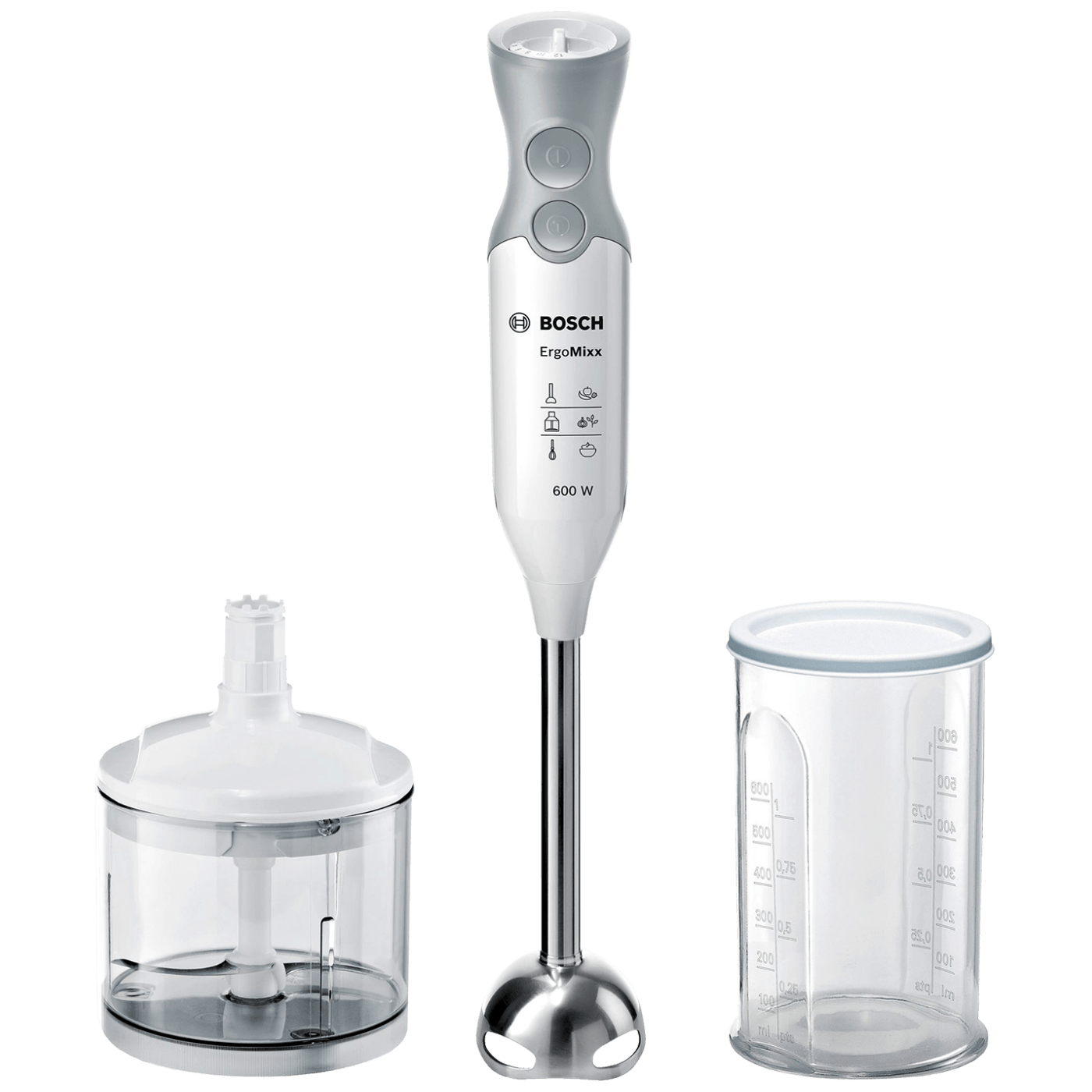 Bosch štapni mikser/blender MSM66120 sa ergonomskom ručkom i nožem od nehrđajućeg čelika
