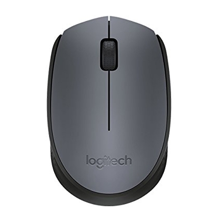 Crni bežični miš Logitech M170 sa scroll dugmetom i ergonomskim dizajnom