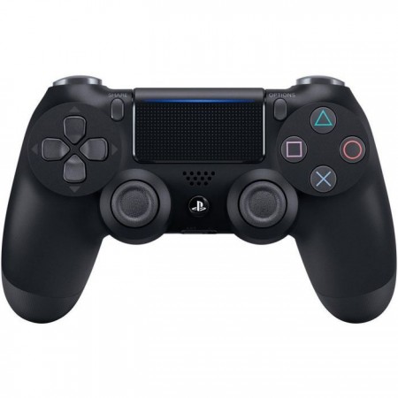 Crni PlayStation 4 DualShock 4 V2 kontroler sa dugmetima i D-padom
