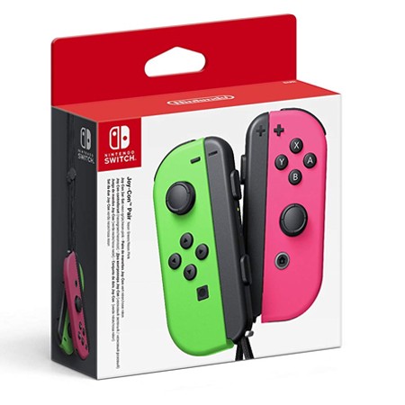 Nintendo Switch Joy-Con kontroleri u neon zelenoj i rozoj boji