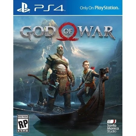 Omot igre God of War za PlayStation 4 sa Kratosom i Atreusom