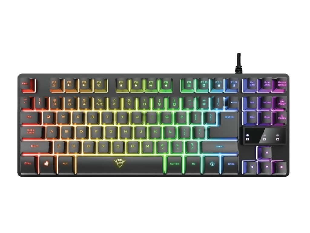 Trust GXT833 metalna RGB tastatura Thado TKL sa osvjetljenim tipkama