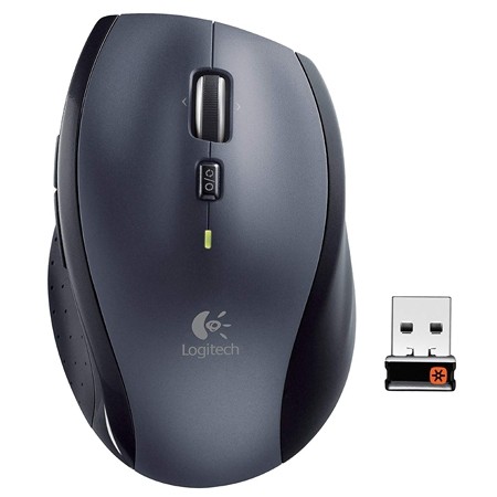 Logitech M705 Marathon bežični miš sa ergonomskim dizajnom i USB prijemnikom