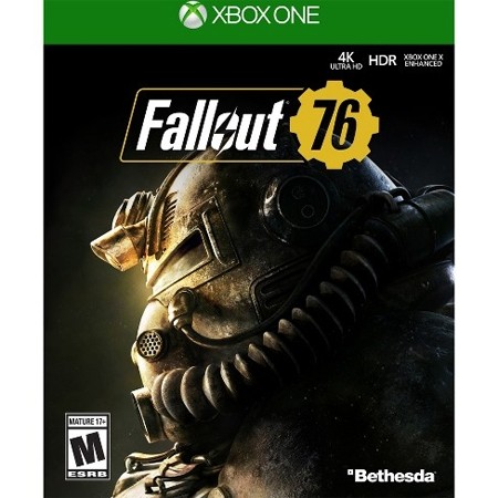 Fallout 76 omotnica za Xbox One sa postapokaliptičnim prizorima