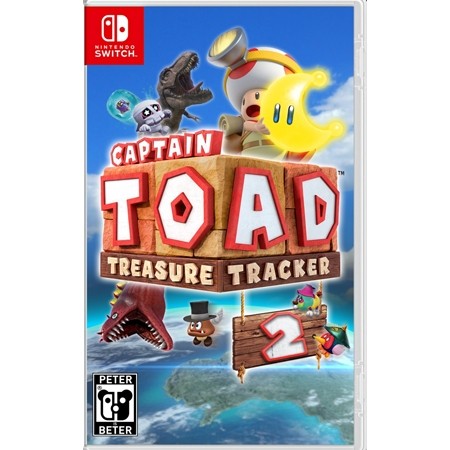 Captain Toad: Treasure Tracker Nintendo Switch igra sa likom Captain Toad-a