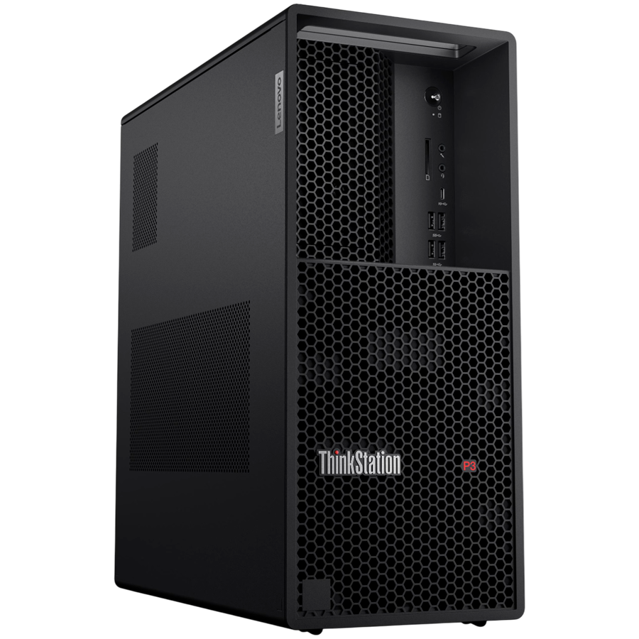 Lenovo ThinkStation P3 Tower računar sa Intel i7 procesorom i NVIDIA T1000 grafikom