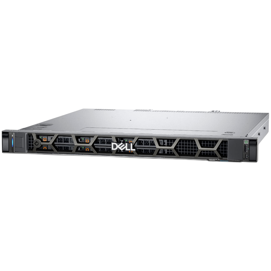 DELL PowerEdge R260 server sa 6x2.5" baferima i statičkim šinama