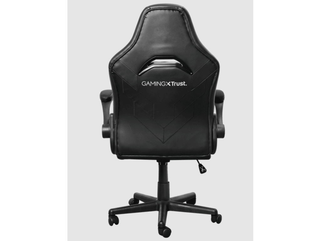 Crna Trust GXT703 RIYE gaming stolica sa ergonomskim osloncem