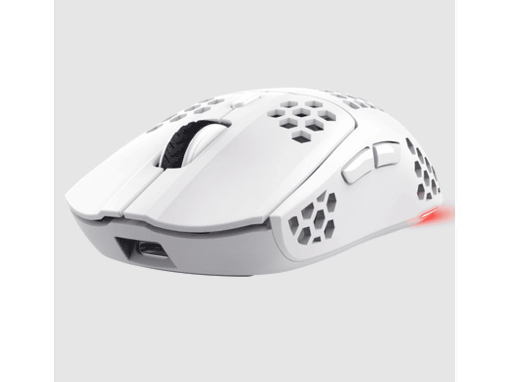 Trust GXT 929 Helox bijeli wireless gaming miš sa 6 tipki i USB konektorom