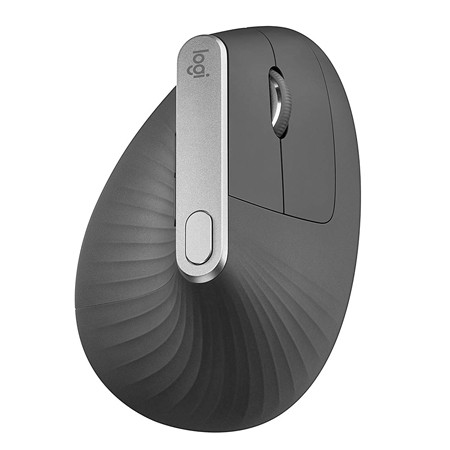 Logitech MX Vertical Wireless ergonomski miš sa USB-C kablom i Unifying prijemnikom