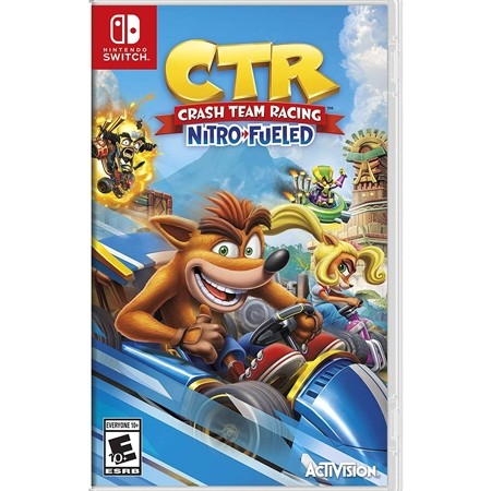 Crash Team Racing Nitro-Fueled igra za Nintendo Switch sa likovima Crash, Cortex i drugima