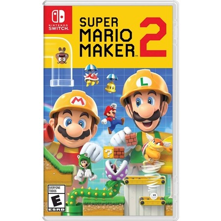 Super Mario Maker 2 za Nintendo Switch - naslovna slika igre