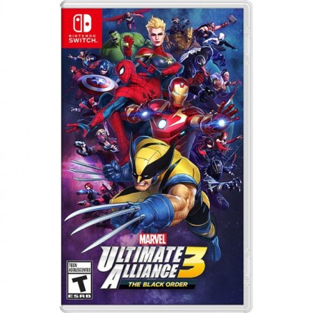 Marvel Ultimate Alliance 3: The Black Order naslovnica za Nintendo Switch