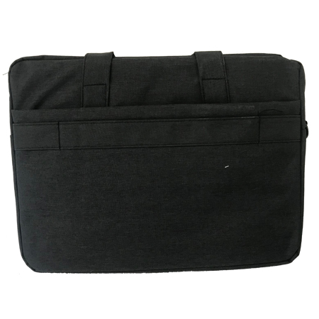 Crna BORG torba za laptop veličine 15,6" sa remenom za nošenje