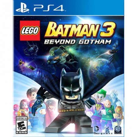 LEGO Batman 3: Beyond Gotham PS4 omot igrice sa Batmanom i superherojima