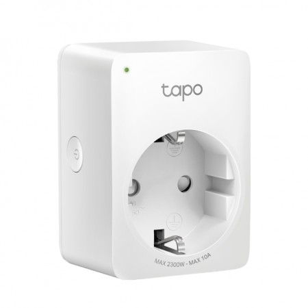 TP-Link Tapo P100 Mini Smart Wi-Fi utičnica u beloj boji, kompaktnog dizajna