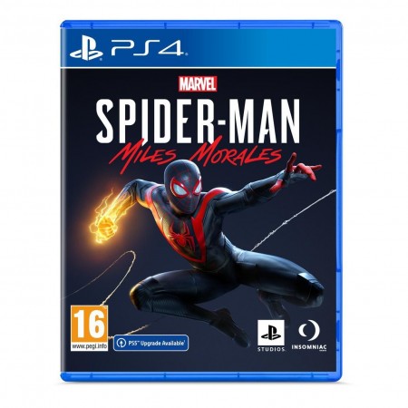 Marvel's Spider-Man: Miles Morales PS4 omot igre sa Milesom Moralesom u akciji
