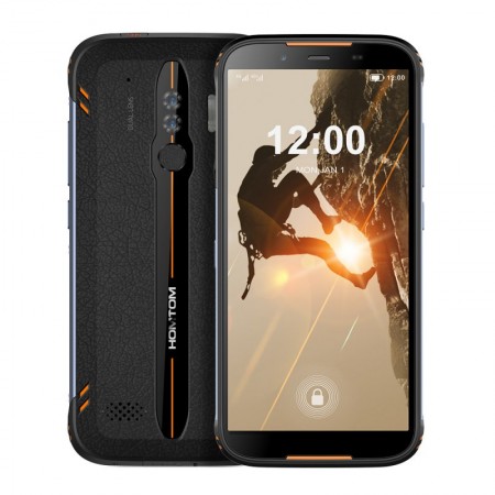 HomTom HT80 Orange pametni telefon sa IP68 zaštitom i HD+ ekranom