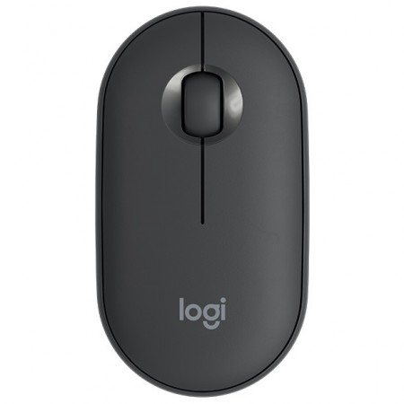 Logitech M350 Pebble bežični miš u crnoj boji sa scroll točkićem