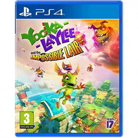 Omot igre Yooka Laylee and the Impossible Lair za PlayStation 4