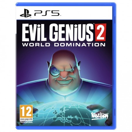 Omot igre Evil Genius 2: World Domination za PlayStation 5