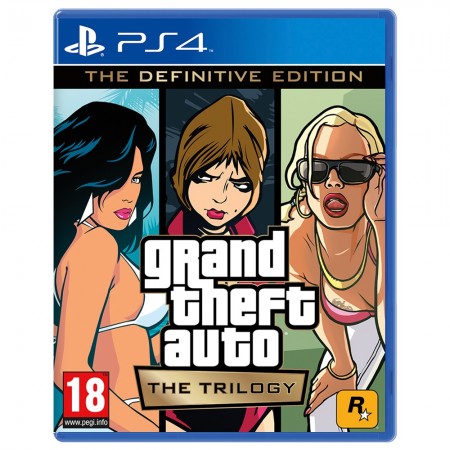Omot igre GTA: The Trilogy za PlayStation 4