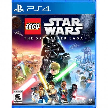 Lego Star Wars: The Skywalker Saga PS4 omot igre sa likovima iz filmske sage