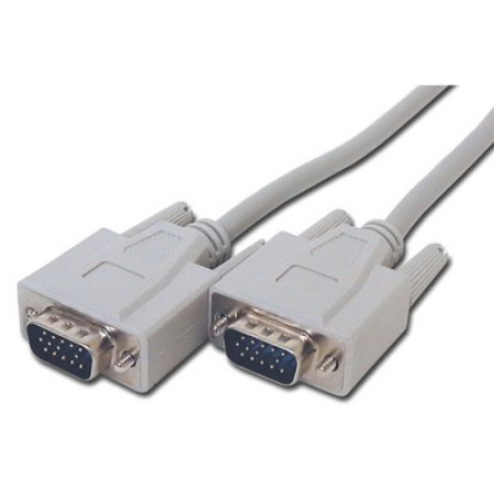 LogiLink VGA kabl M/M 1.8m, sivi sa feritnim jezgrima