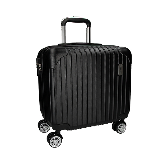 Crni MD Kofer Business Plus 16 inch sa točkićima i sigurnosnom bravom