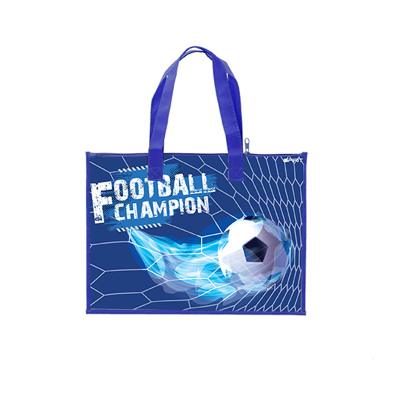 TTS mapa za blok 26x36 Football sa ručkom i patent zatvaračem